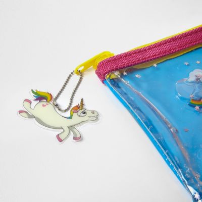 Girls unicorn pencil case